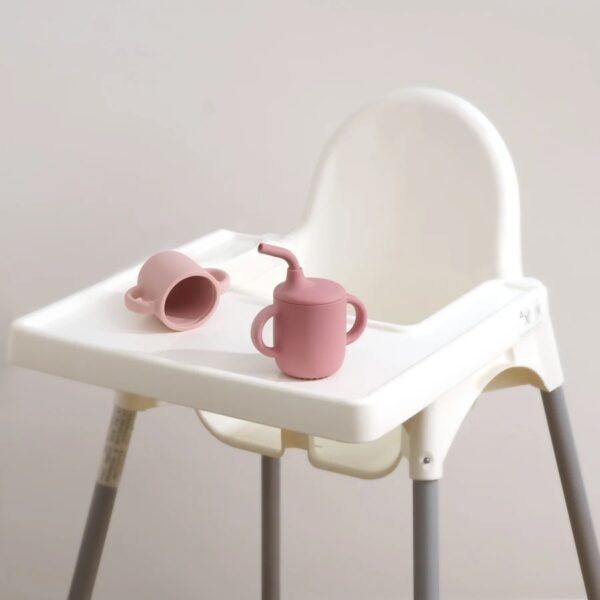 Color Kids Baby Learning Drinking Cup – Silicone Sippy Cup