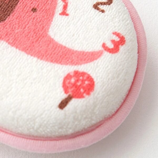 main-image-5 Cute Baby Cotton Bath Sponge – Cartoon Elephant