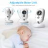 Video Baby Monitor – 3.5" Night Vision with 2-Way Audio
