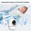 main-image-6 5" Video Baby Monitor with PTZ Camera & Temperature Sensor