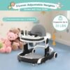 Multifunctional Baby Walker 2025 – Anti-Rollover & Sunshade