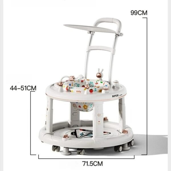 main-image-6 Children's Walker – Anti-Rollover with Music Tray