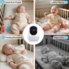 WiFi Baby Monitor – 1080P HD with Night Vision & Lullabies