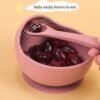 2PCS Silicone Baby Feeding Bowl Set – Suction Bowls with Spoon