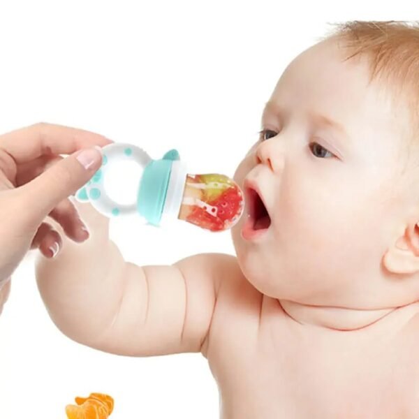 Baby Food Feeding Spoon & Juice Extractor Pacifier – Silicone