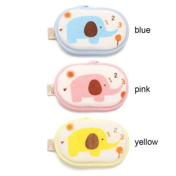 Elephant Bath Sponge – Soft Infant Body Wash Towel
