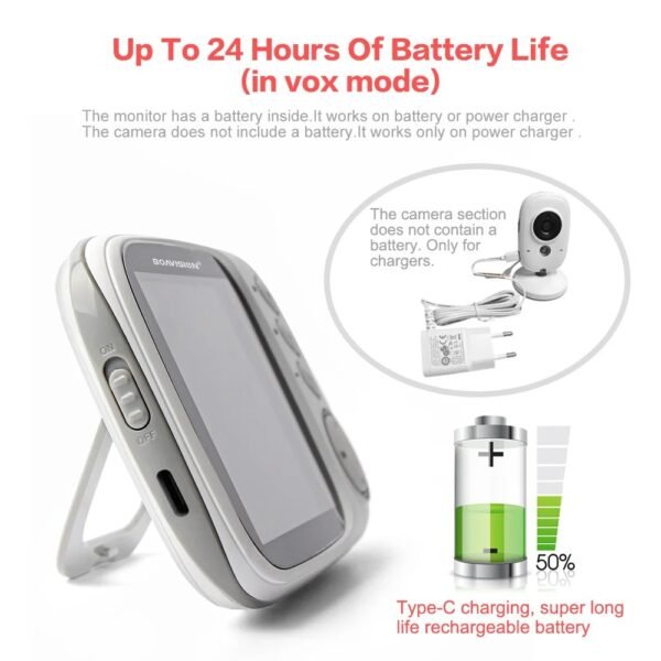 VB603 Video Baby Monitor 2.4G Wireless