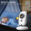 Video Baby Monitor – 3.5" Night Vision with 2-Way Audio