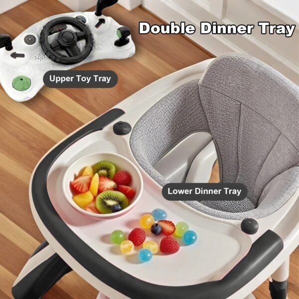 Multifunctional Baby Walker 2025 – Anti-Rollover & Sunshade