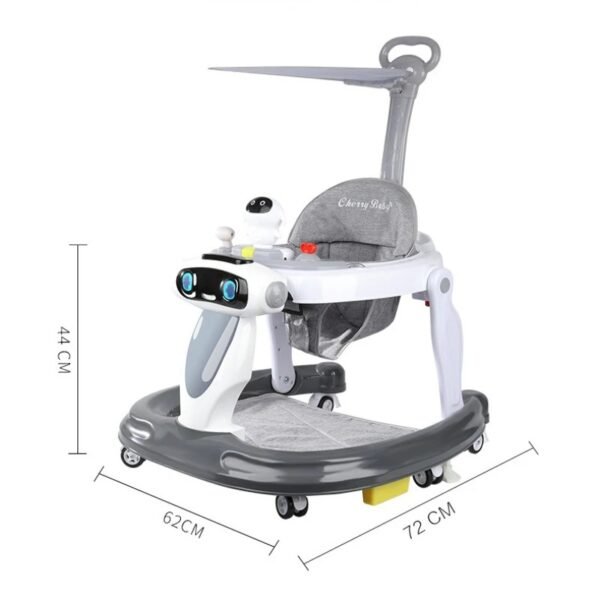 2025 Multifunctional Baby Walker – 4-in-1 Foldable & Anti-O-Leg