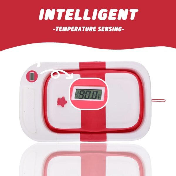 main-image-7 Baby Bathtub with Soft Cushion & Thermometer – 0-36 Months