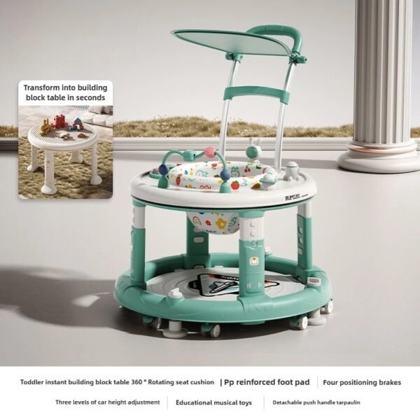 main-image-7 Children's Walker – Anti-Rollover with Music Tray