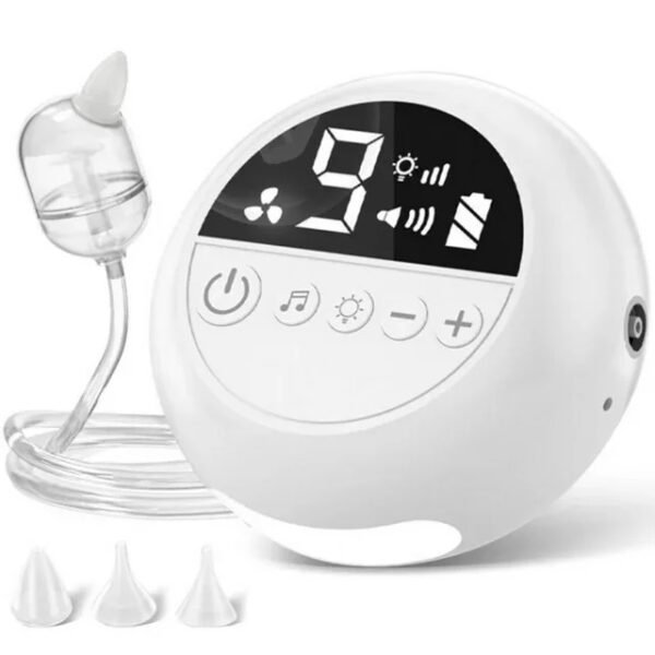 Baby Nasal Aspirator – Electric Nose Cleaner with Music & Light