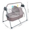 Auto Rocking Baby Cradle Swing Bed 5 Speed