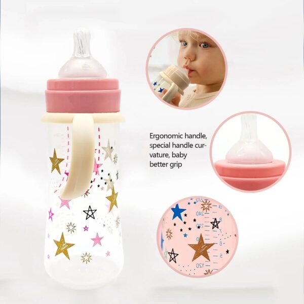 330ml Large-Capacity Baby Feeding Bottle – PP Star Bottle