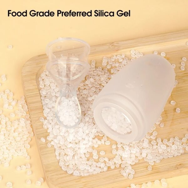 100ml Baby Silicone Feeder – Squeeze Feeding Bottle with Spoon