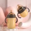 Baby Bottle with Silicone Handle – 150ml/240ml for 0-36 Months