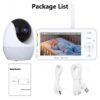 WiFi Baby Monitor – 1080P HD with Night Vision & Lullabies