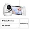 main-image-8 5" Video Baby Monitor with PTZ Camera & Temperature Sensor