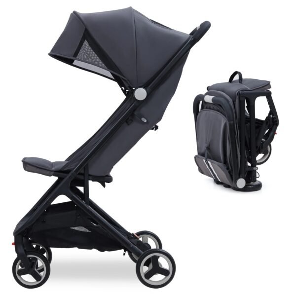 Lightweight Baby Stroller – Compact & One-Hand Folding