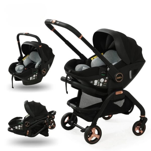 3-in-1 Baby Safety Stroller – Portable & Two-Way Design