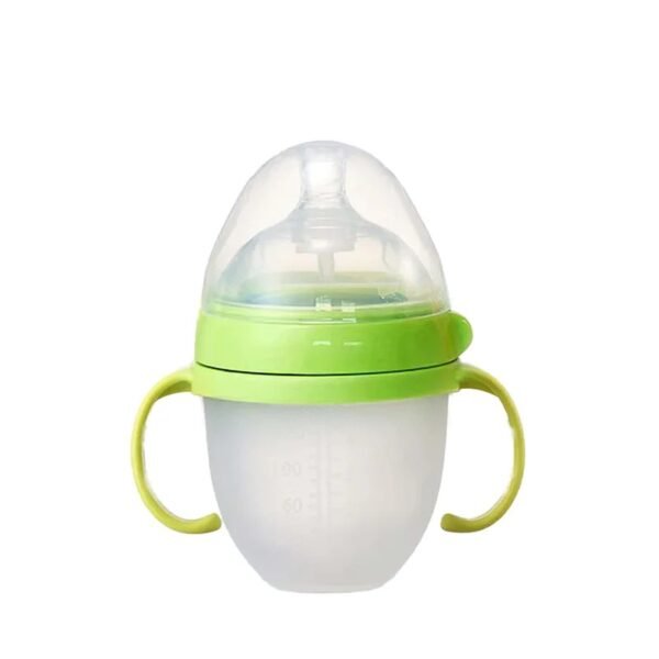 Baby Nano-Silicone Bottle – 150ml/240ml Soft Handle