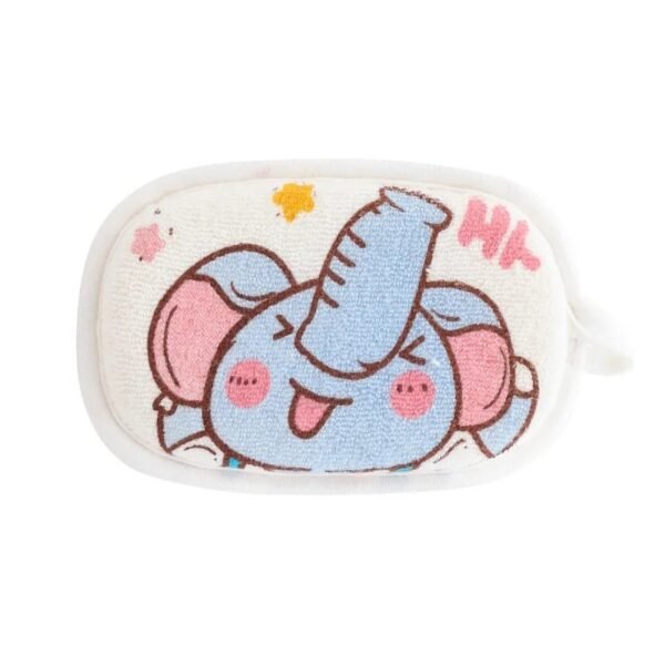 Baby Bath Sponge – Cartoon Animal Soft & Absorbent Sponge