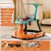 2025 Multifunctional Baby Walker – 4-in-1 Foldable & Anti-O-Leg