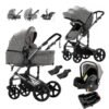 Lightweight Baby Car Seat with ISOFIX & Foldable Stroller