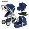 3-in-1 Baby Stroller with ISOFIX – Luxury Travel Carriage