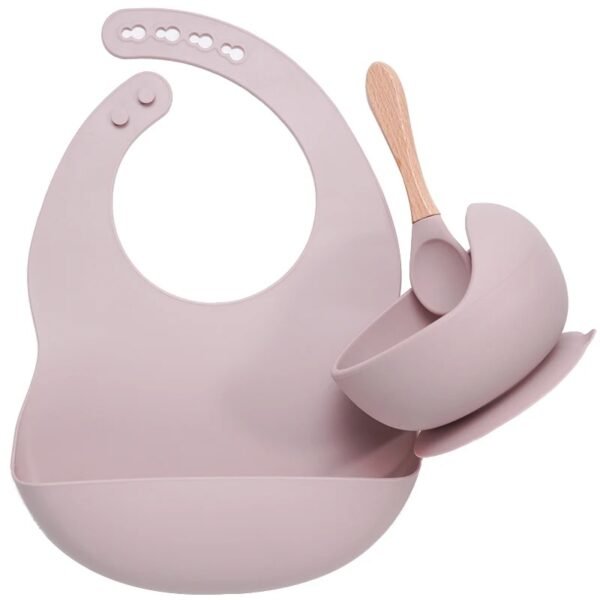 Children’s Tableware Set – Baby Bib, Bowl & Spoon