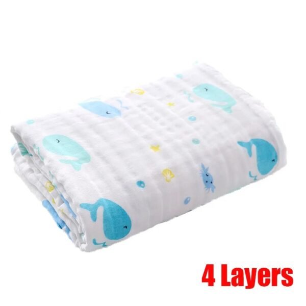 main-image-9 Baby Bath Towel – 6-Layer Cotton Swaddle for Newborns