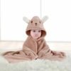 main-image-9 Cartoon Baby Hooded Bath Towel – Soft Swaddle Blanket