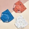 3pcs Baby Cotton Training Pants – Waterproof Reusable Diapers
