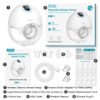 MAMIJOY Wearable Breast Pump Electric Breast Pumps Comfort Milk Collector Lightweight with LED Display 4 Modes & 36 Levels EB46