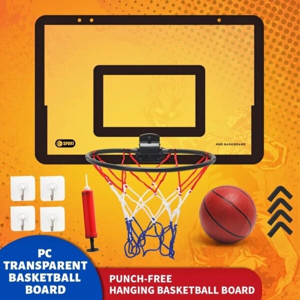 Children's wall mounted silent non porous foldable basketball stand indoor and outdoor activity basketball stand with basketball Children's wall mounted silent non porous foldable basketball stand indoor and outdoor activity basketball stand with basketball