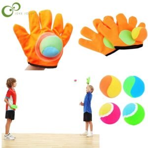 Kids Sucker Sticky Ball Toy Outdoor Sports Catch Ball Game Set Throw And Catch Parent-Child Interactive Outdoor Toys WYW