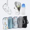 Aluminum Mold Insulated Baby Bottle Bag Portable Hanging Storage for Feeding Outing Stroller Cups Drinks Diaper Bag Accessories