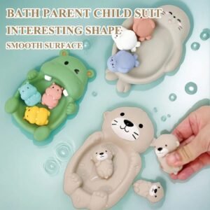 Baby Bath Toys Floating Animal Otter Hippo Seal Kid Bathroom Shower Basketball Hoop Game Children Swimming Pool Water Play Gift Baby Bath Toys Floating Animal Otter Hippo Seal Kid Bathroom Shower Basketball Hoop Game Children Swimming Pool Water Play Gift