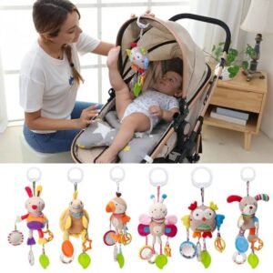 Newborn Baby Plush Stroller Toys Baby Rattles Mobiles Cartoon Animal Hanging Bell Educational Baby Toys 0-12 Months Speelgoed Newborn Baby Plush Stroller Toys Baby Rattles Mobiles Cartoon Animal Hanging Bell Educational Baby Toys 0-12 Months Speelgoed