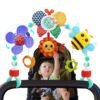 Baby Stroller Arch Toys Bouncer Toy Pram Activity Arch Toys Fine Motor Skills Toys Sensory Development Baby Car S