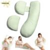 PANGDUBE Multifunctional Pregnancy Pillow for Pregnant Women Pregnant Pillow Breastfeeding Cushion Maternity Sleeping Pillow PANGDUBE Multifunctional Pregnancy Pillow for Pregnant Women Pregnant Pillow Breastfeeding Cushion Maternity Sleeping Pillow