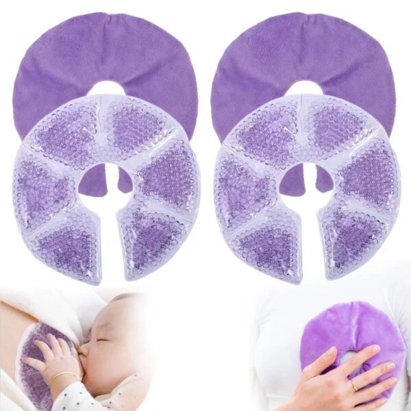 Breast Therapy Pads, Hot Cold Breastfeeding Gel Pads, Breastfeeding Essentials and Postpartum Recovery, Nursing Pain Relief Breast Therapy Pads, Hot Cold Breastfeeding Gel Pads, Breastfeeding Essentials and Postpartum Recovery, Nursing Pain Relief
