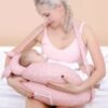 New Multifunction Nursing Pillow Halter with Shoulder Strap Baby Pillow Newborn Cartoon Baby Shaping Pillow Soft Feeding Pillow