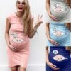 Cute Maternity Dress Loose Casual Dress Women Maternity Clothes Plus Size Pregnant Woman Maternity Dress Cute Maternity Dress Loose Casual Dress Women Maternity Clothes Plus Size Pregnant Woman Maternity Dress