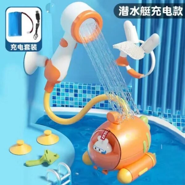 main-image-10 (1) Radish Submarine Baby Bath Toy – Electric Water Shower
