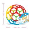 Baby Rattle Soft Ball Toy 0-12M