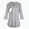 main-image-10 Women’s Maternity Nursing V-Neck Long Sleeve T-Shirt