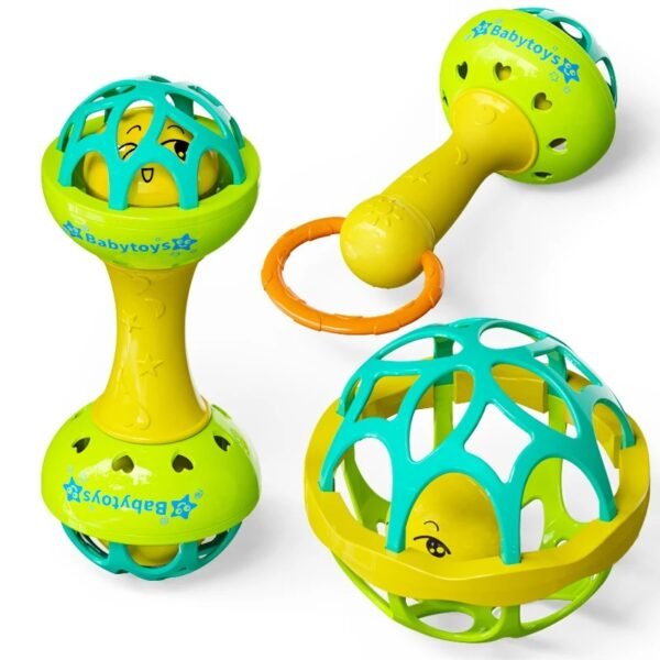 Baby Rattle Sensory Toy Set 0-12M