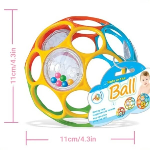 Baby Rattle Soft Ball Toy 0-12M